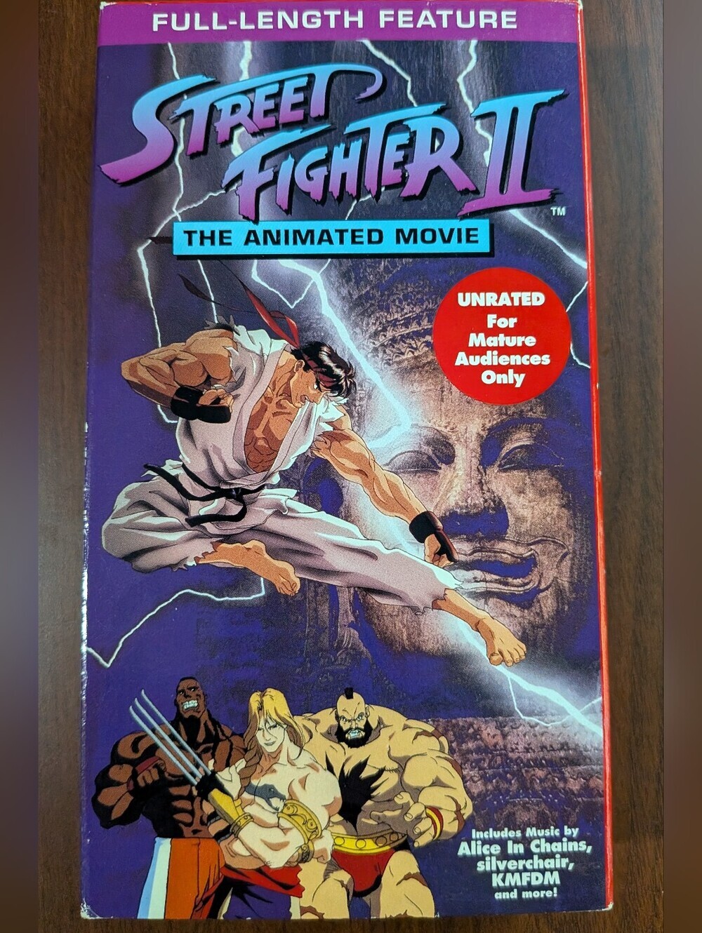 Street Fighter II The Animated Movie VHS - 1994